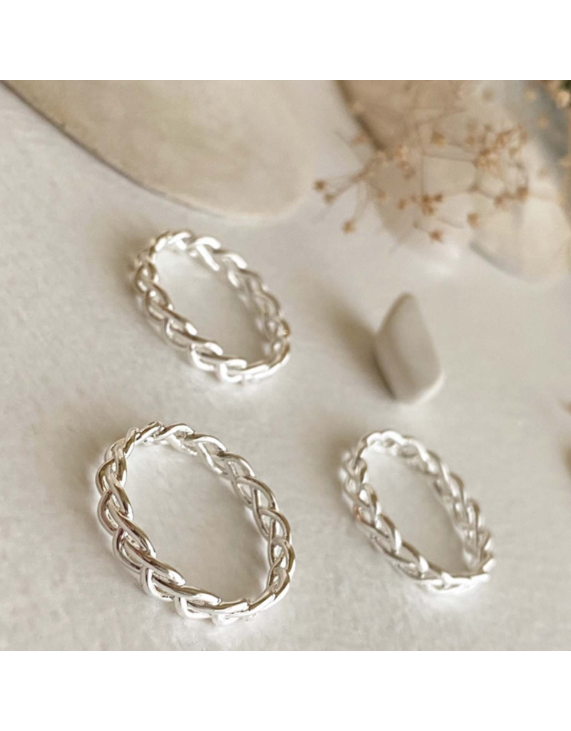 PIKA & BEAR SHEILA BRAIDED RING