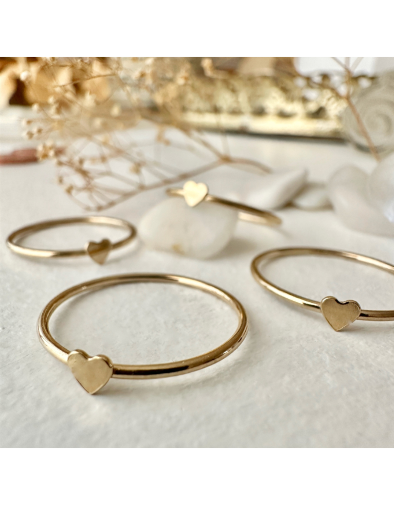 PIKA & BEAR TOTAL ECLIPSE OF THE HEART RING