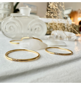 PIKA & BEAR TRICE TINY TRIPLE RING - 14K GOLD FILL