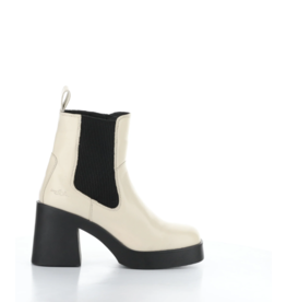 BOS & CO VEIL CREAM LEATHER BOOT