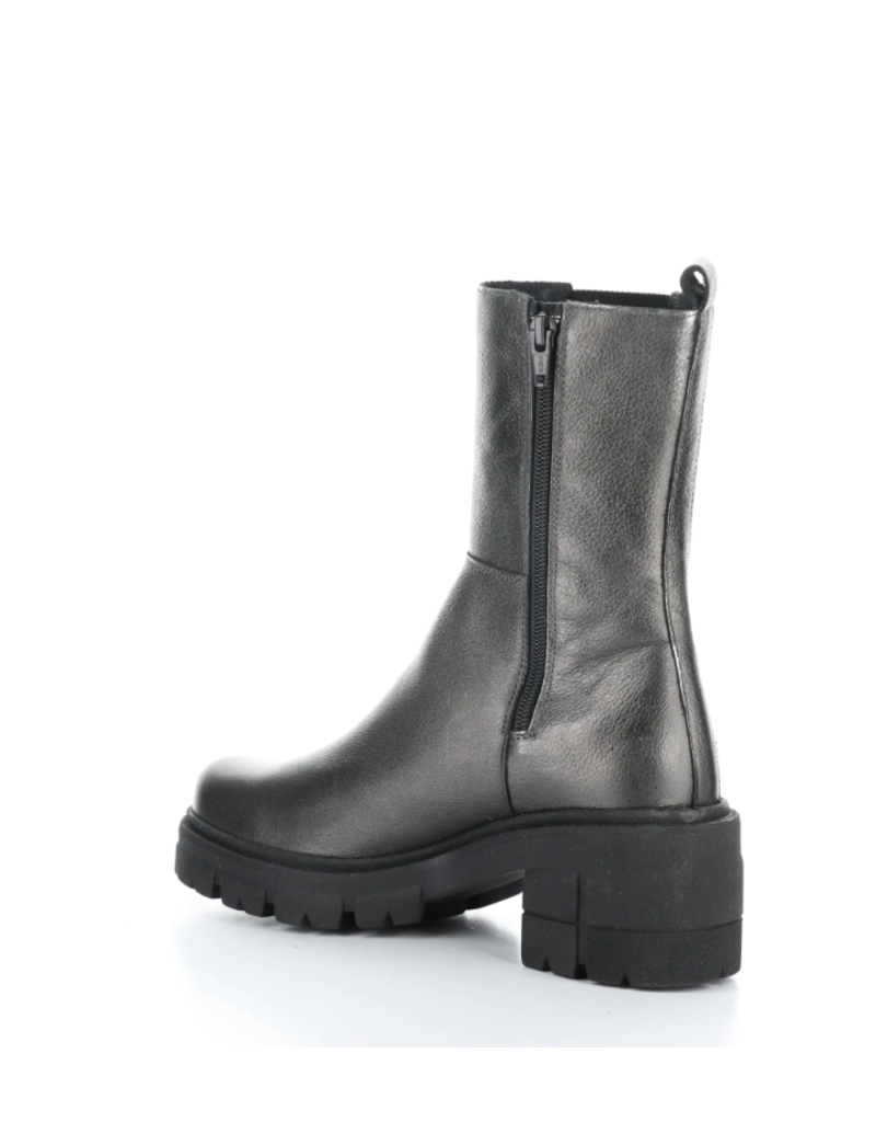 BOS & CO BRUNAS STEEL/BLACK LEATHER BOOT