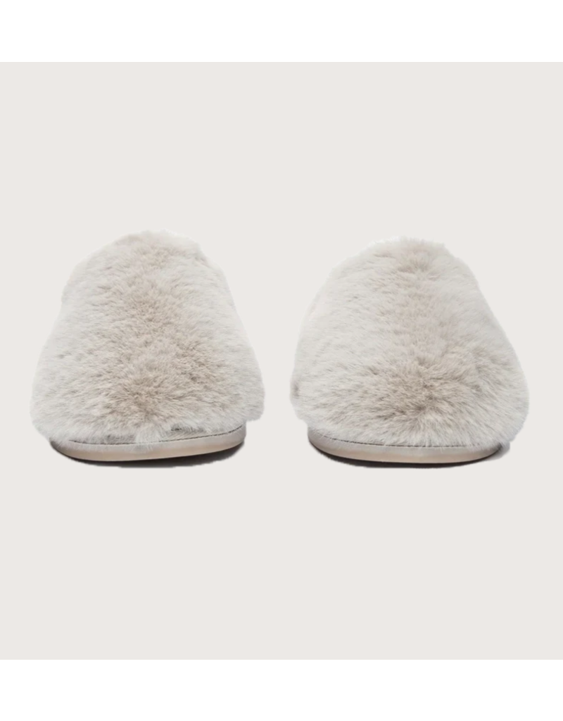 ARIANA MULE TRACE GREY SLIPPER