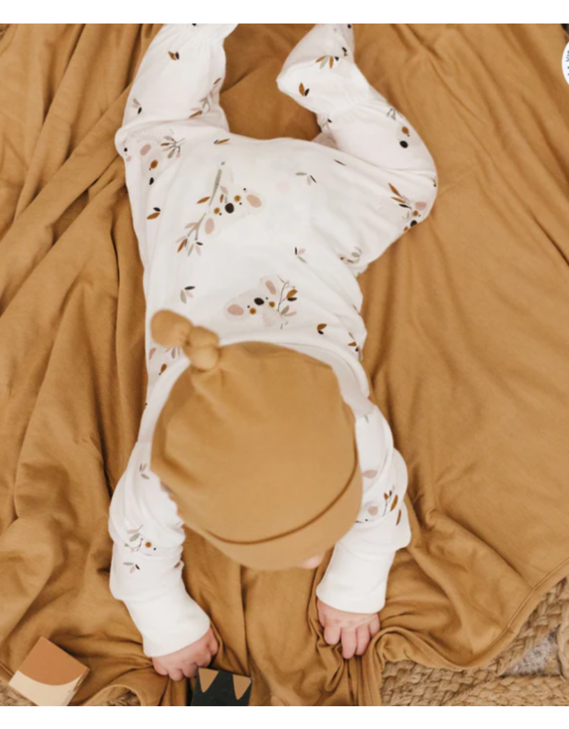 PERLIM PINPIN BAMBOO KNOTTED INFANT HATS