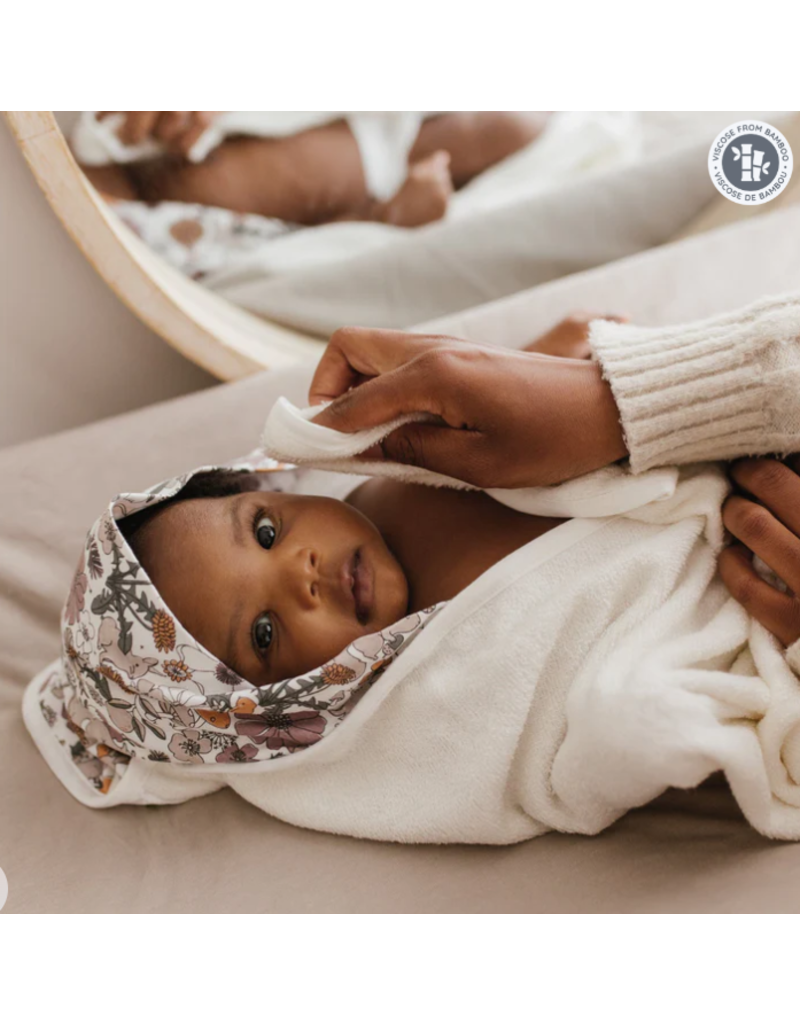 PERLIM PINPIN BAMBOO HOODED TOWEL