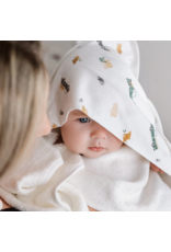 PERLIM PINPIN BAMBOO HOODED TOWEL