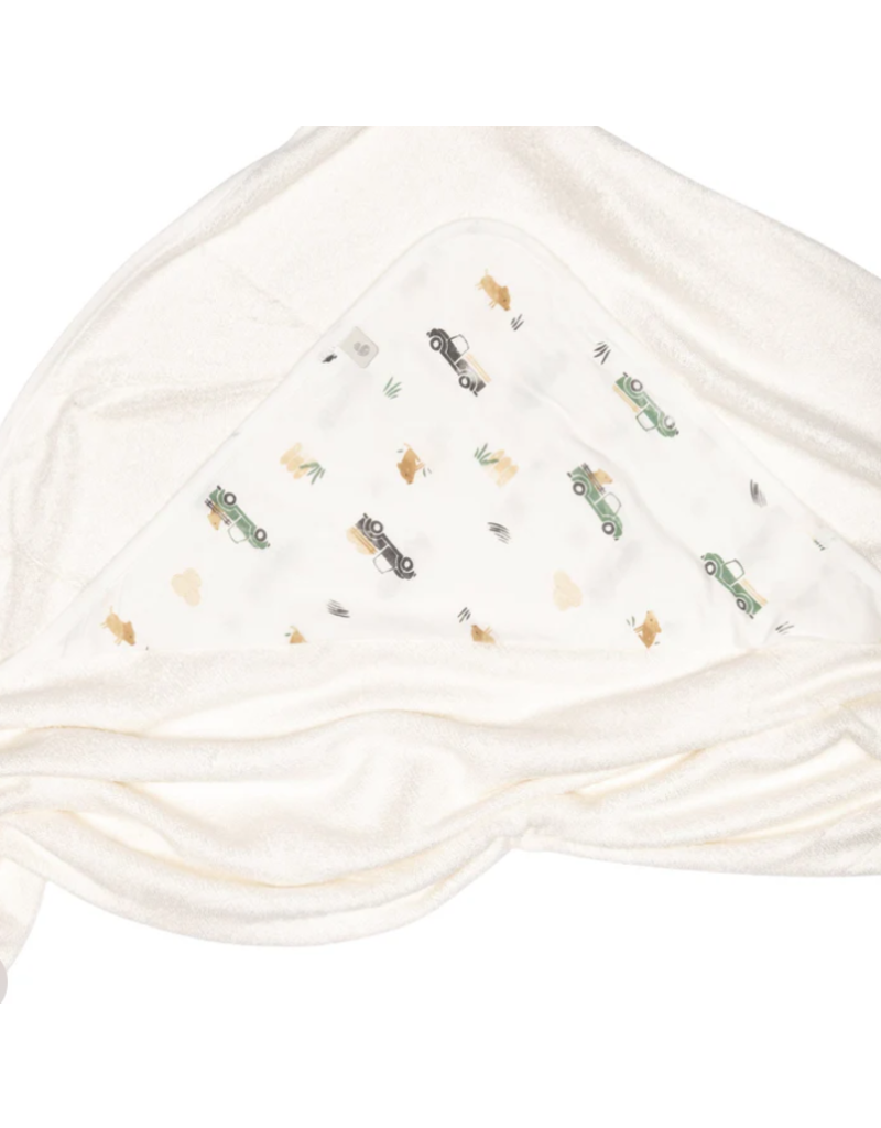 PERLIM PINPIN BAMBOO HOODED TOWEL