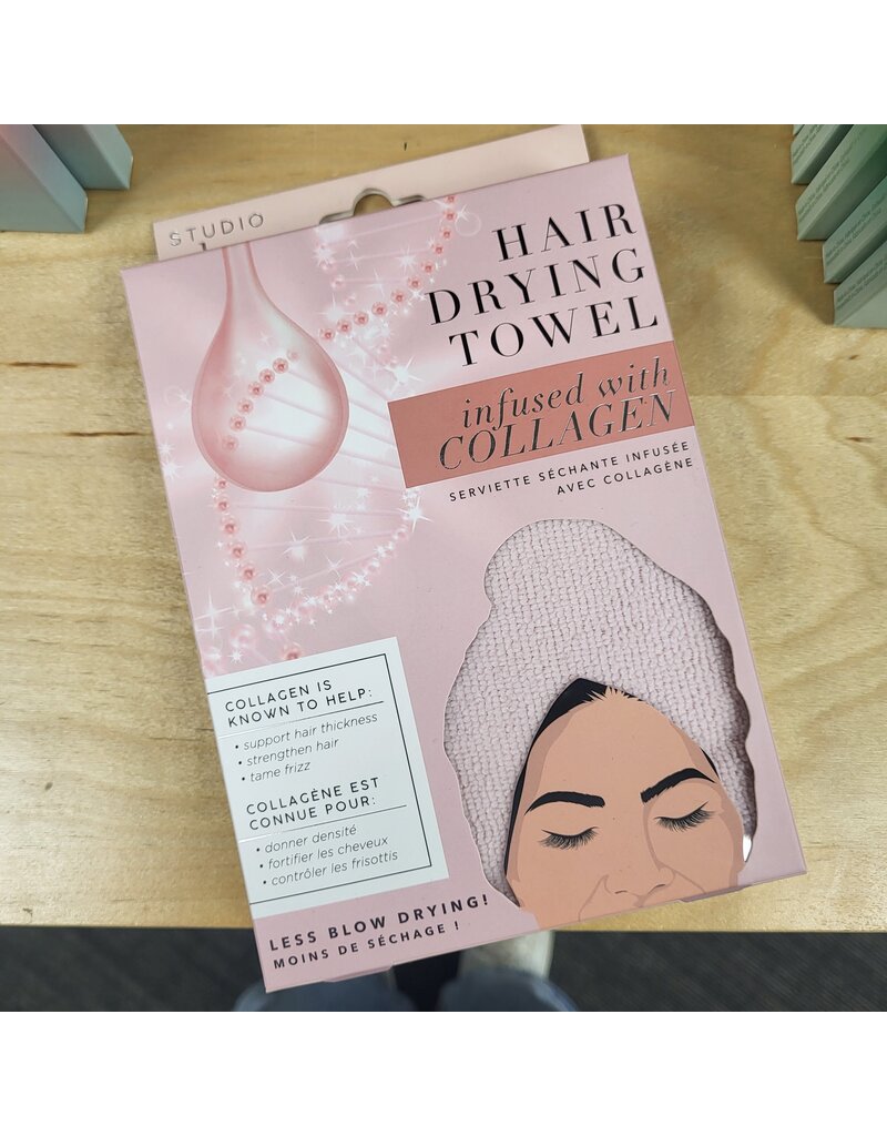 INFUSED TURBAN HAIR TOWEL