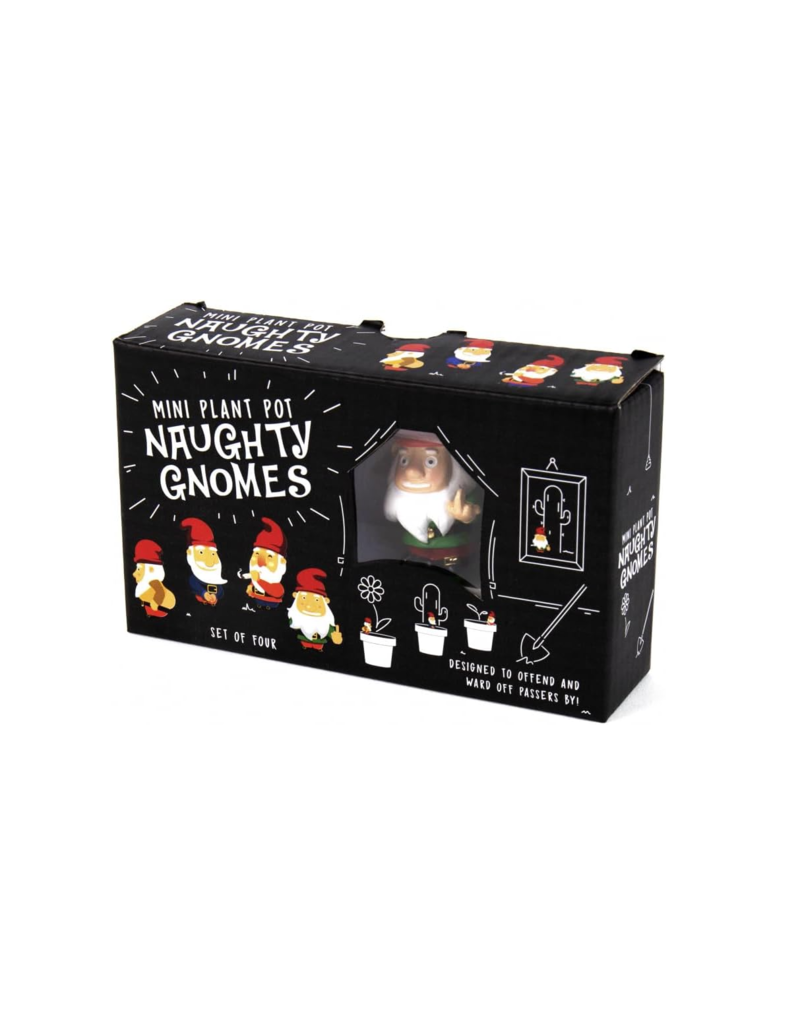 GIFT REPUBLIC NAUGHTY GNOMES PLANTER