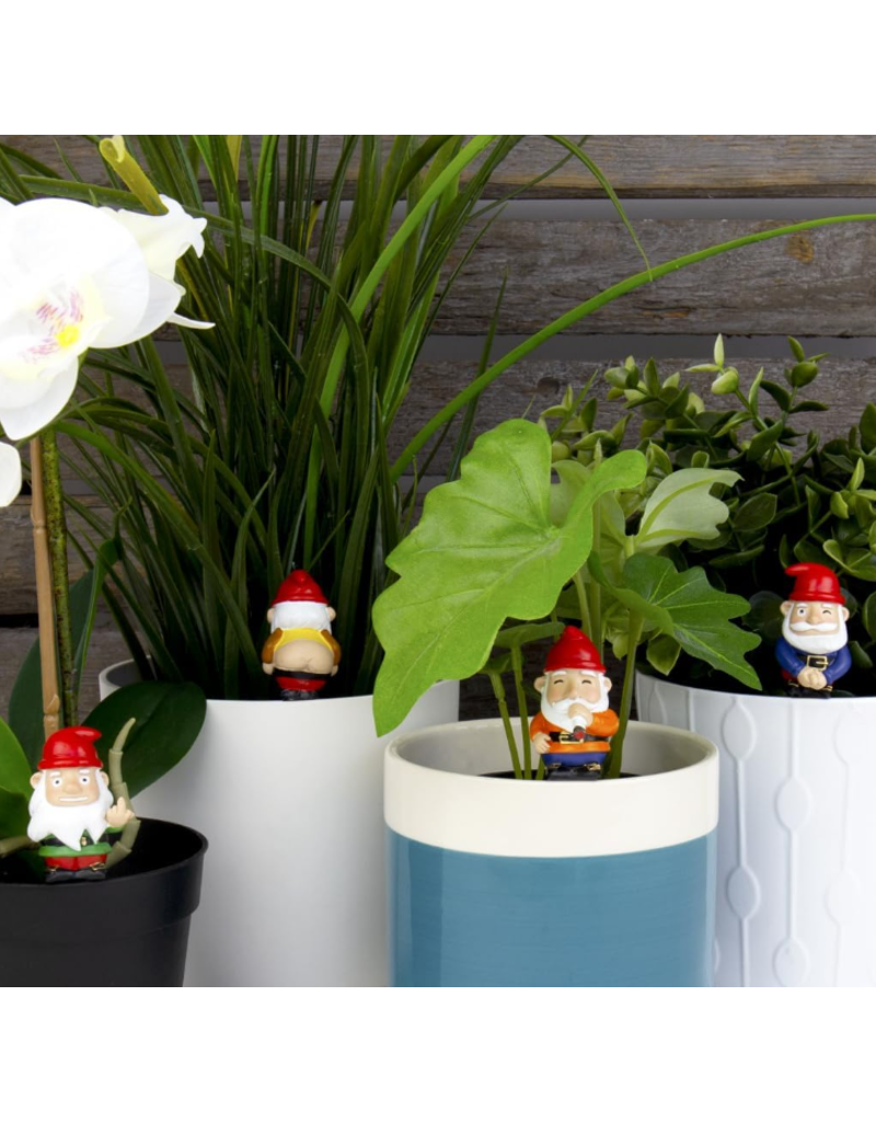 GIFT REPUBLIC NAUGHTY GNOMES PLANTER