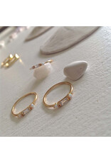 PIKA & BEAR BALMORAL VERMEIL CLUSTER RING
