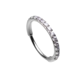 SEGMENT RING - SIDE FACING GEMS -18 GAUGE