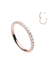 SEGMENT RING - SIDE FACING GEMS -18 GAUGE