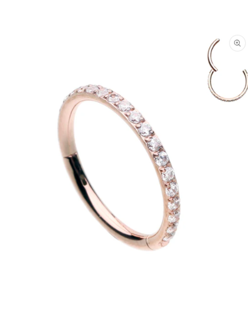 SEGMENT RING - SIDE FACING GEMS -18 GAUGE