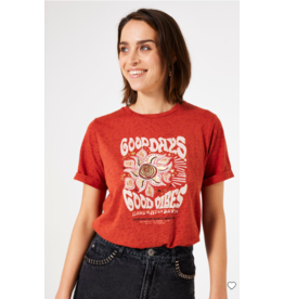 GRAPHIC T SHIRT - GOOD DAYS GOOD VIBES