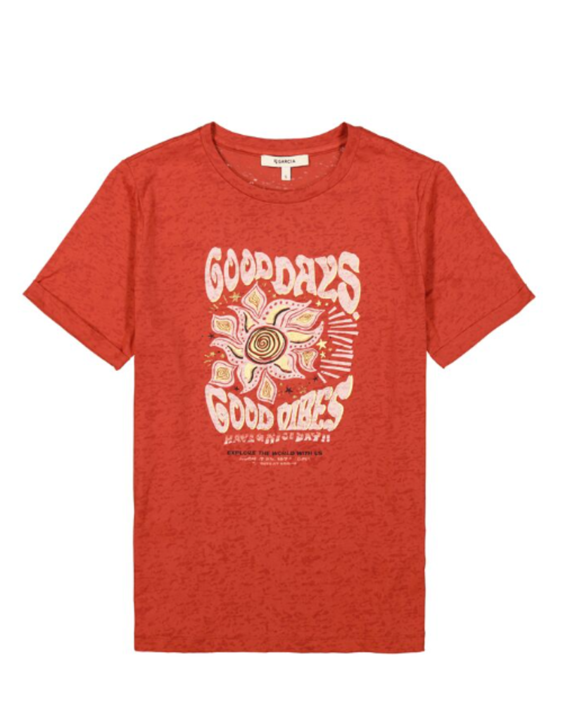 GRAPHIC T SHIRT - GOOD DAYS GOOD VIBES