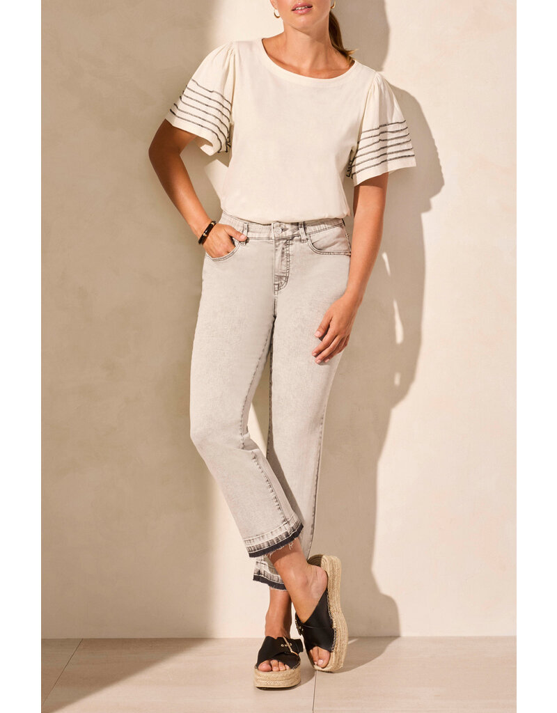 TRIBAL SOPHIA CURVY MICRO CROP JEAN