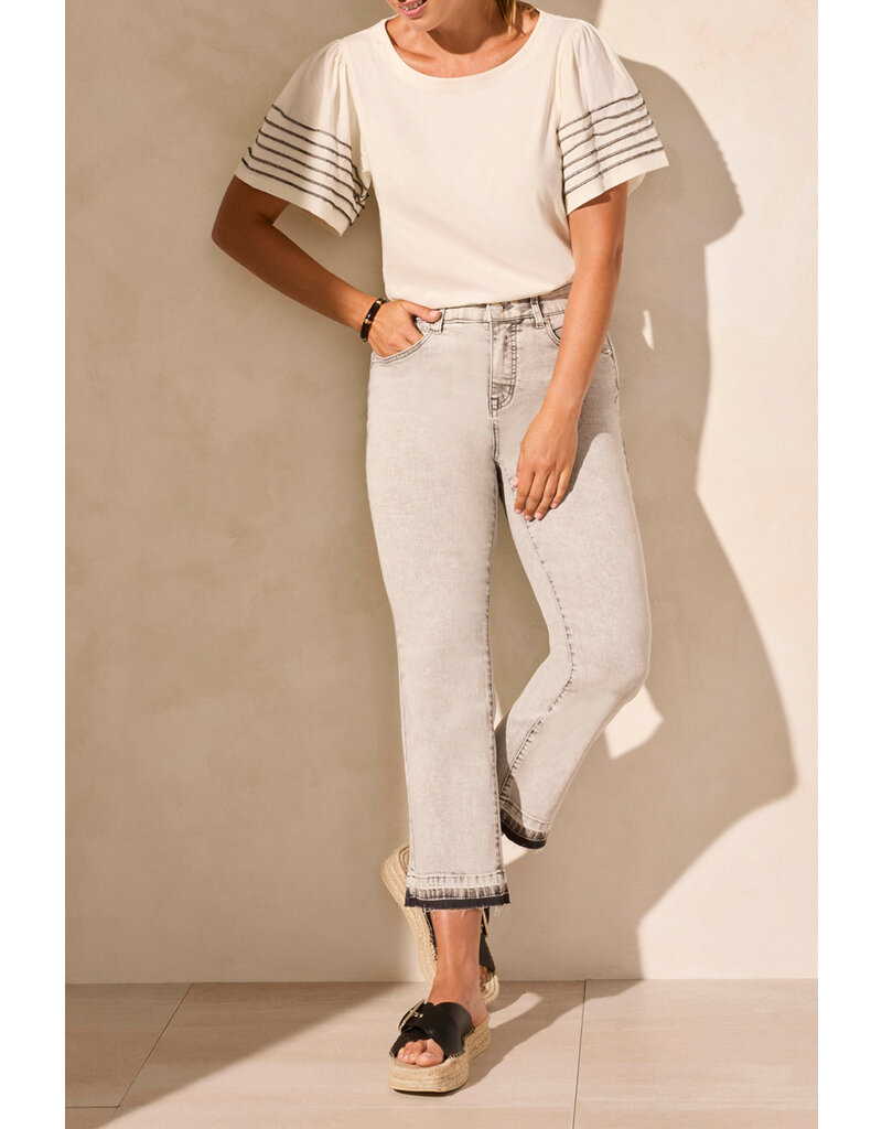 TRIBAL SOPHIA CURVY MICRO CROP JEAN