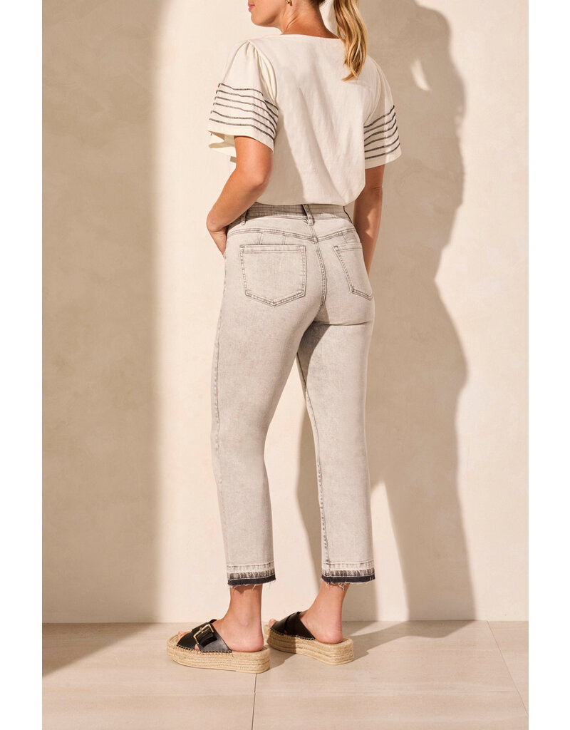 TRIBAL SOPHIA CURVY MICRO CROP JEAN