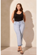 TRIBAL SOPHIA CURVY MICRO CROP JEAN