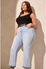 TRIBAL SOPHIA CURVY MICRO CROP JEAN