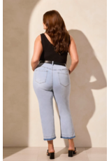 TRIBAL SOPHIA CURVY MICRO CROP JEAN