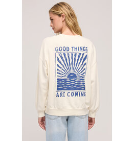 Z SUPPLY COTTON SUNDAY SWEATSHIRT