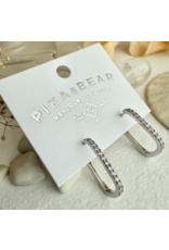 PIKA & BEAR BIALTO PAPERCLIP EARRINGS