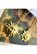 PIKA & BEAR SURYA SUN FACE EARRINGS