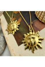 PIKA & BEAR SURYA SUN FACE EARRINGS