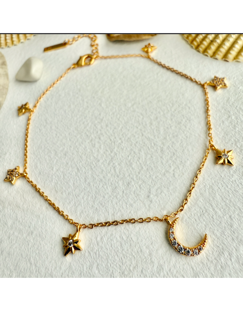 PIKA & BEAR ANDROMEDA ANKLET GOLD