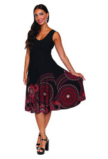 ITY FIT AND FLARE DRESS