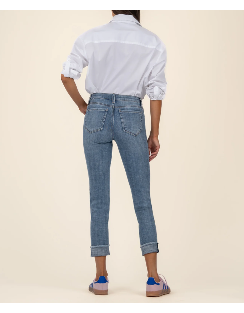 KUT AMY CROP STRAIGHT LEG