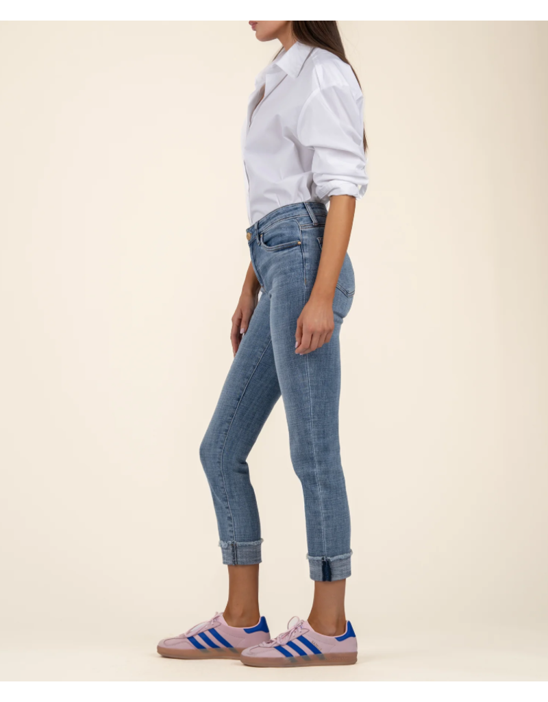 KUT AMY CROP STRAIGHT LEG
