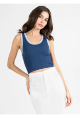 C'EST MOI BAMBOO DEEP SCOOP NECK TANK 1014