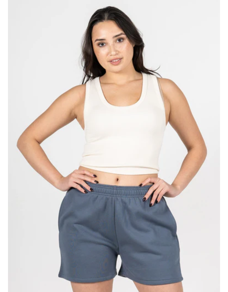 C'EST MOI BAMBOO DEEP SCOOP NECK TANK 1014