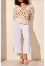 TRIBAL OPEN FANCY CROCHET SWEATER COCOMILK