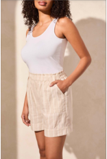 TRIBAL STRIPED PULL ON SHORT SAFARI