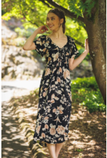 FLORAL OFF SHOULDER DRESS