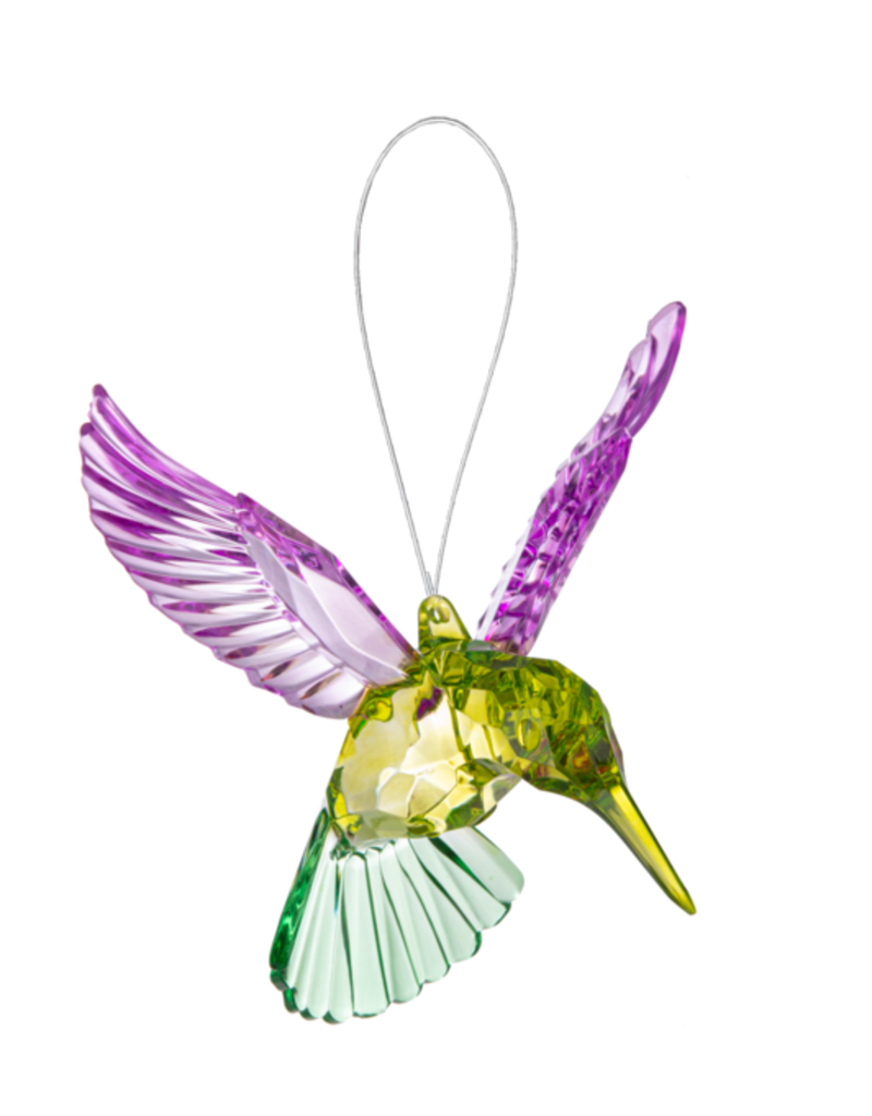 4.5 " ACRYLIC WINDOW  HUMMINGBIRDS