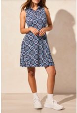 TRIBAL SLVLESS DRESS FLARE CUT RIVIERA