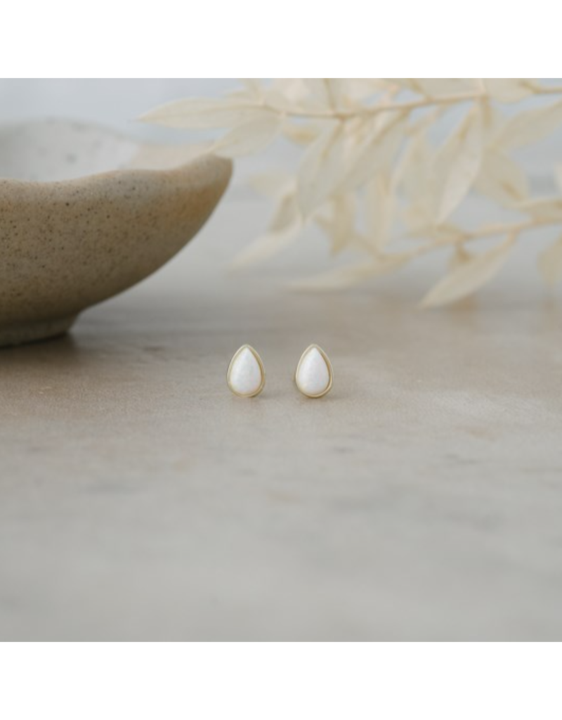 GLEE ICY RAIN STUDS- OPALITE