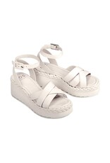 MELANA BONE LEATHER SANDAL