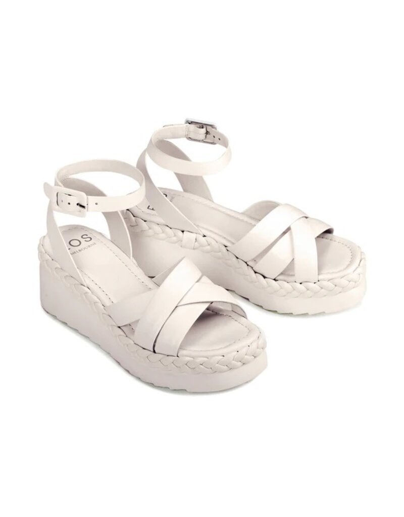 MELANA BONE LEATHER SANDAL