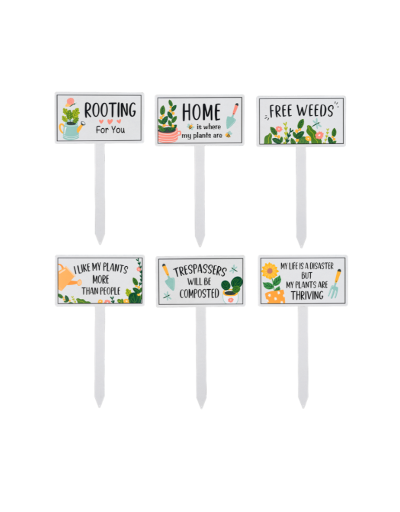 GARDEN HUMOR GARDEN SIGNS