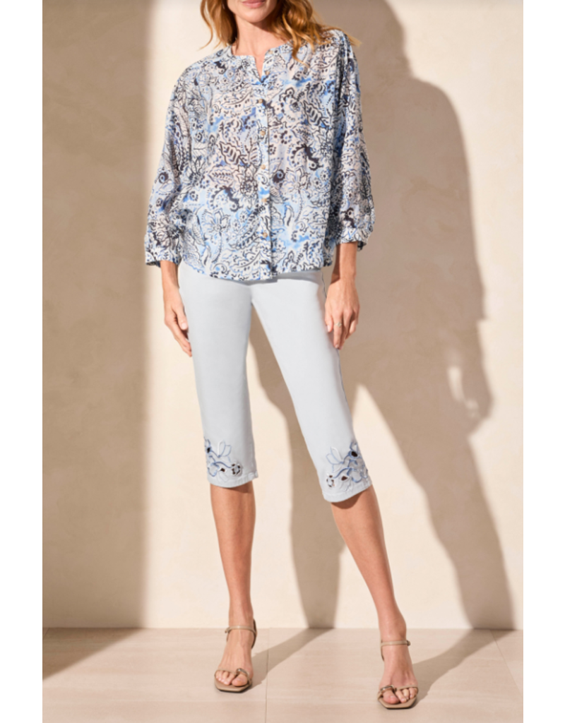 TRIBAL DOLMAN SLV TOP