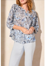TRIBAL DOLMAN SLV TOP