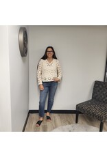 TRIBAL OPEN FANCY CROCHET SWEATER COCOMILK
