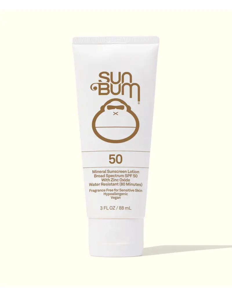 SUN BUM MINERAL SPF 50 TUBE - 3oz