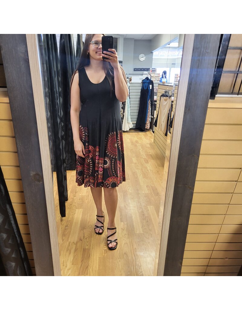 ITY FIT AND FLARE DRESS