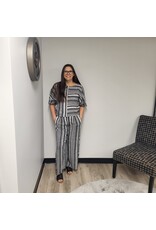 TRIBAL PULL ON FLOWY WIDE LEG PANT
